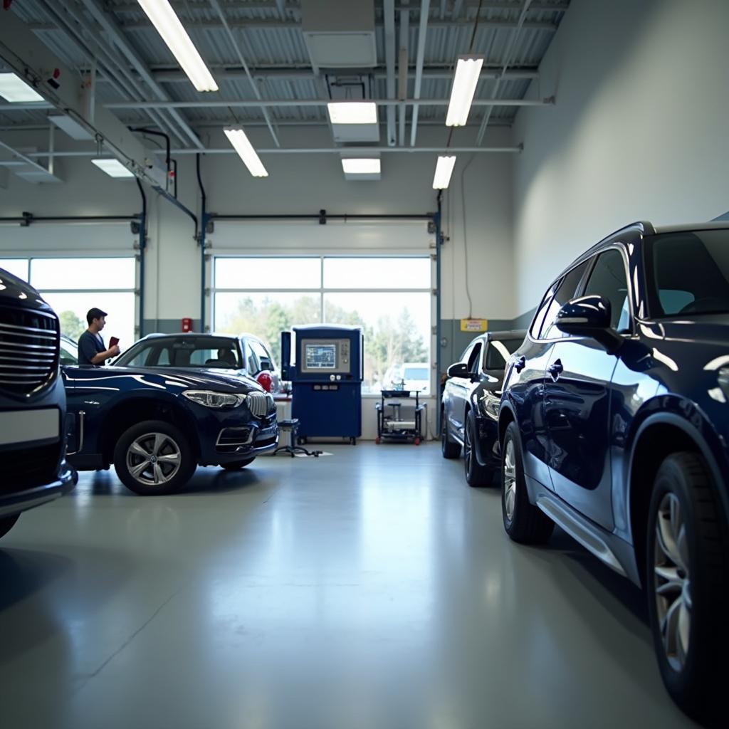 Modern Auto Service Center in Inveralmond