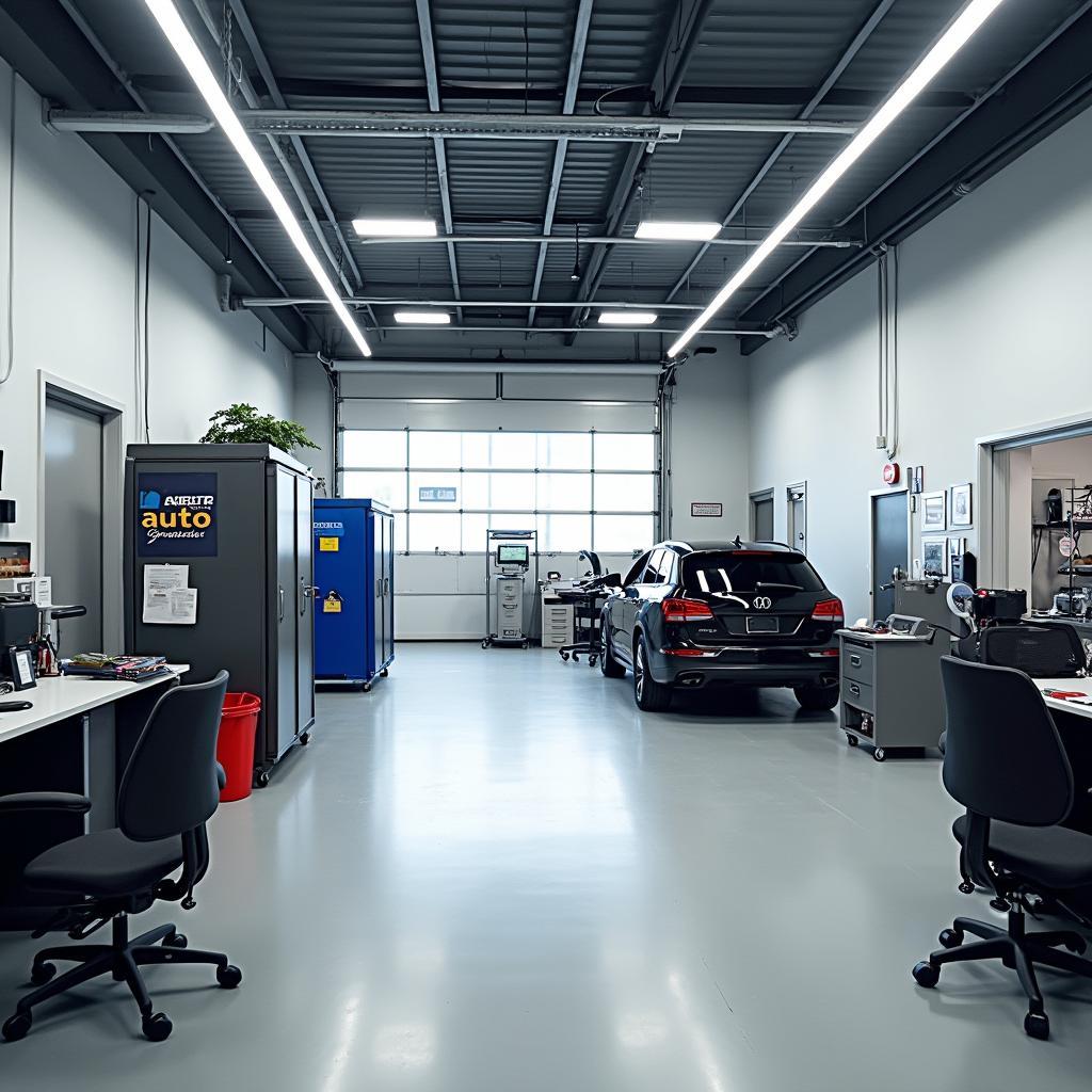 Modern Auto Service Center at iTrust