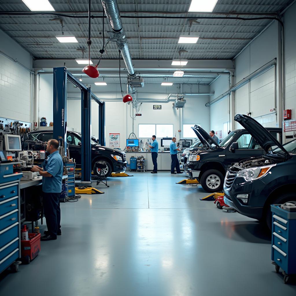 Modern Auto Electric Service Shop in Janesville