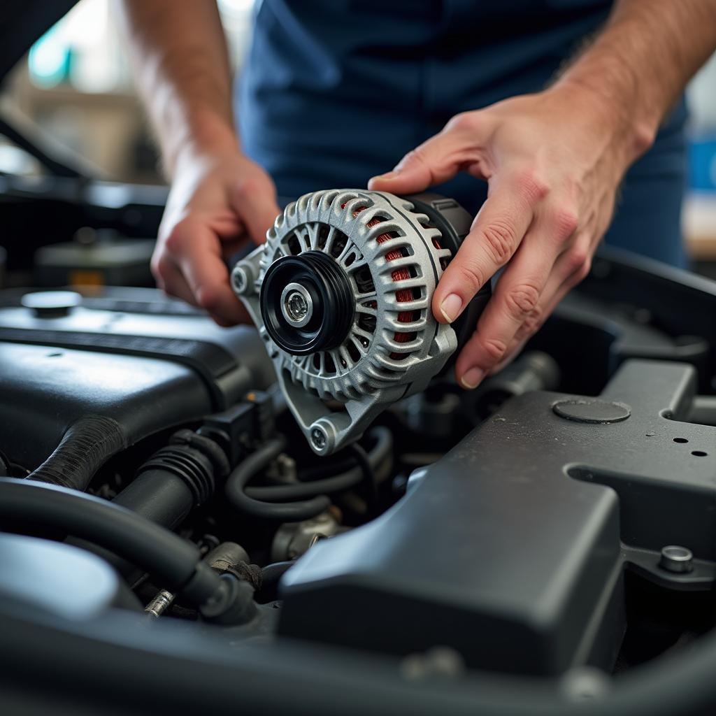 Janesville Mechanic Performing Alternator Repair