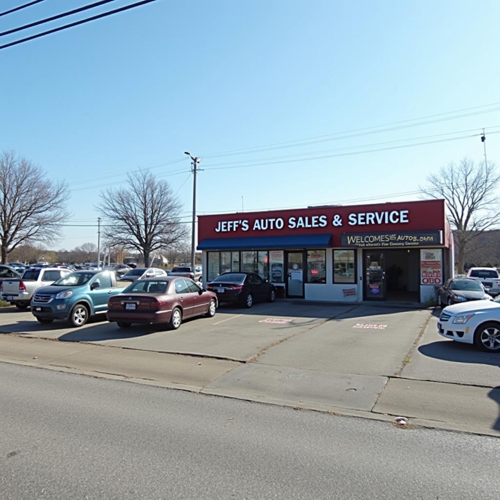 Jeff's Auto Sales & Service Lot