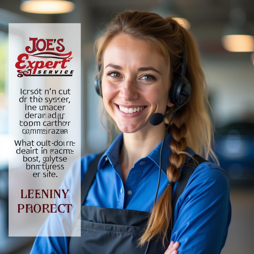 Joe's Expert Customer Service