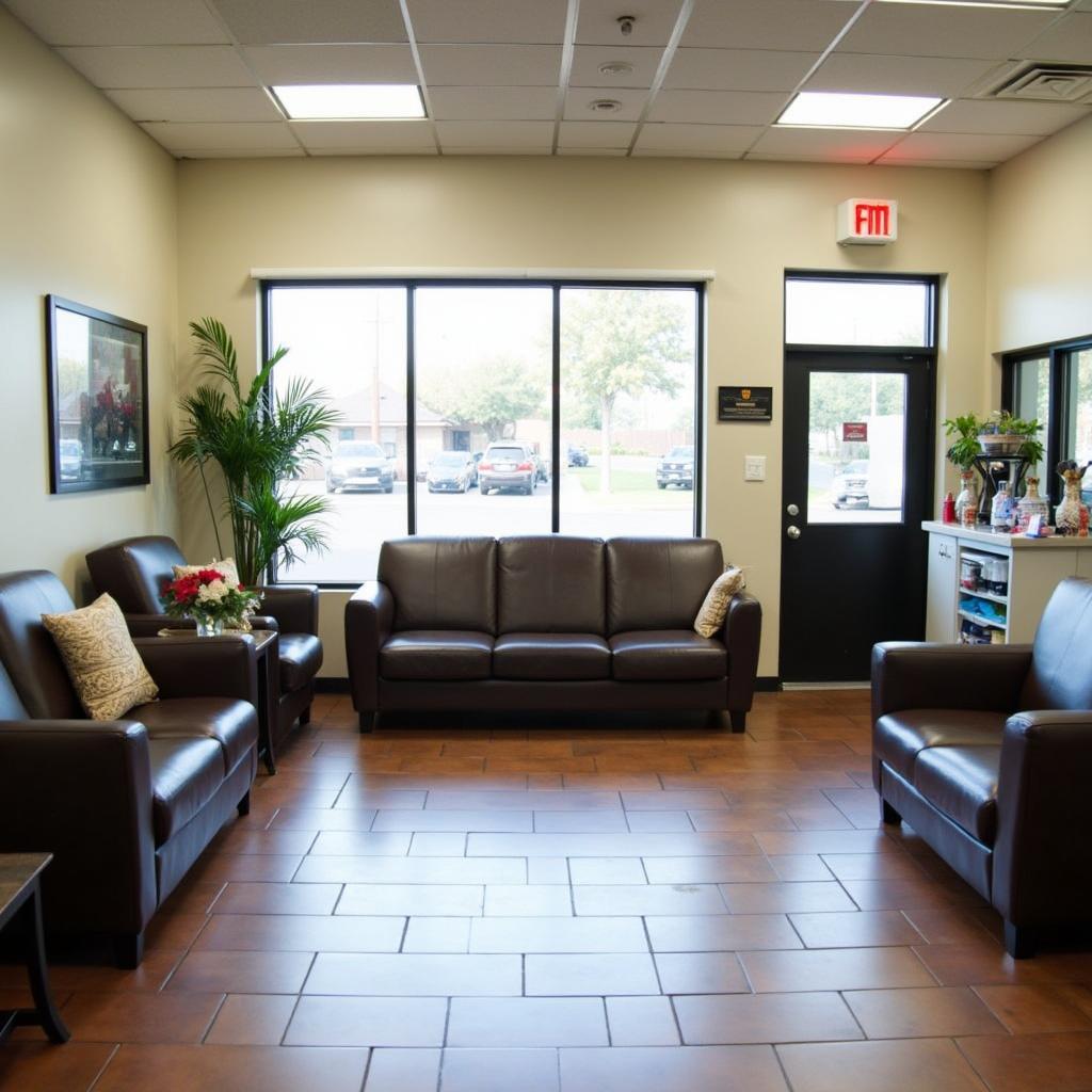 Comfortable waiting area at Joe's Auto Service in Carmel