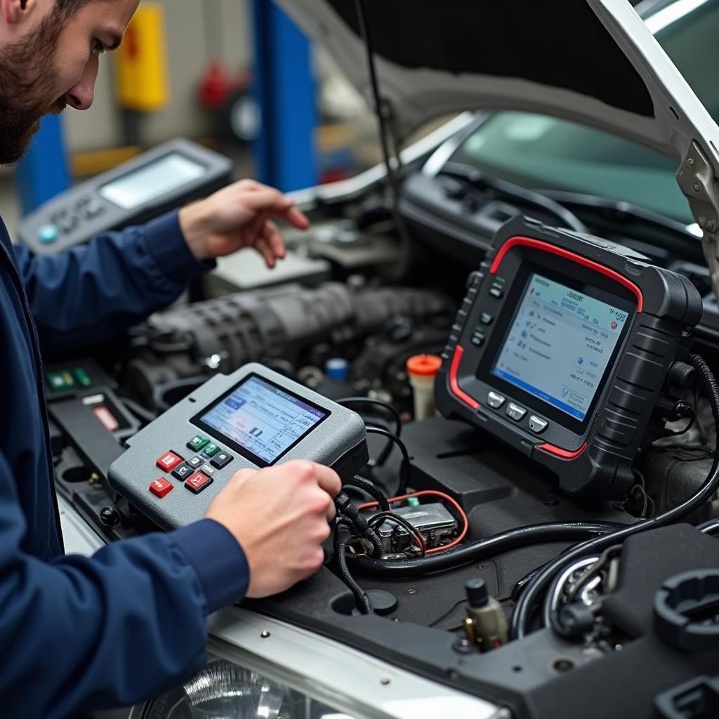 Modern Equipment at John's Auto Service