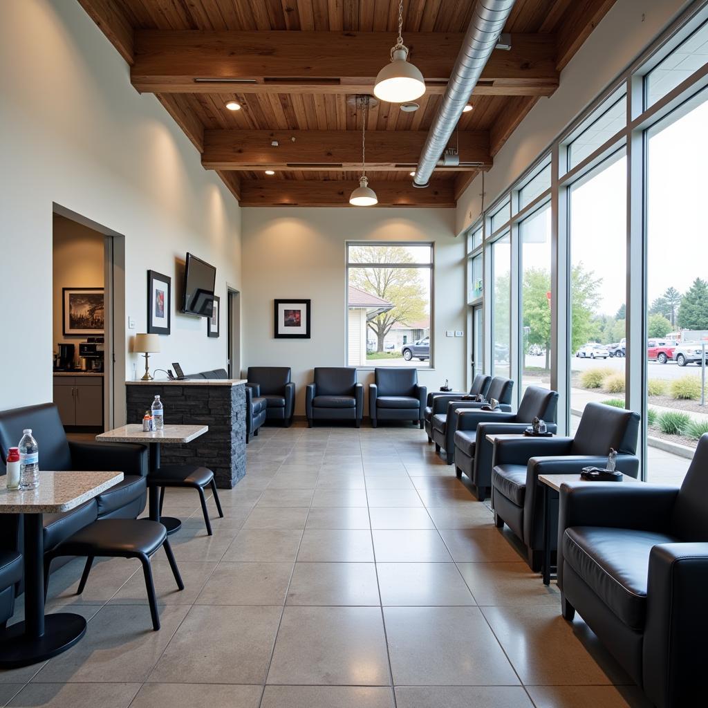 Comfortable Customer Waiting Area at Ka-Pa Tire & Auto Services