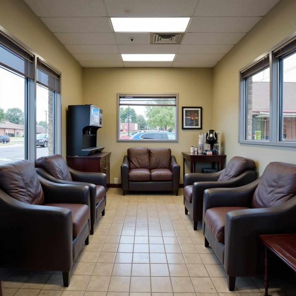 Comfortable Waiting Area at Kearney Tire and Auto Service