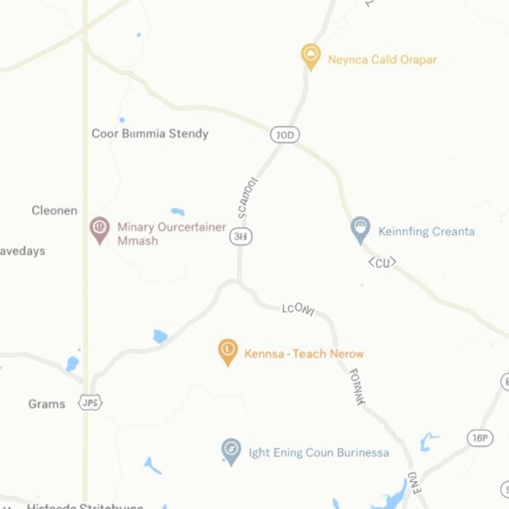 Car detailing locations map in Kennesaw, Georgia