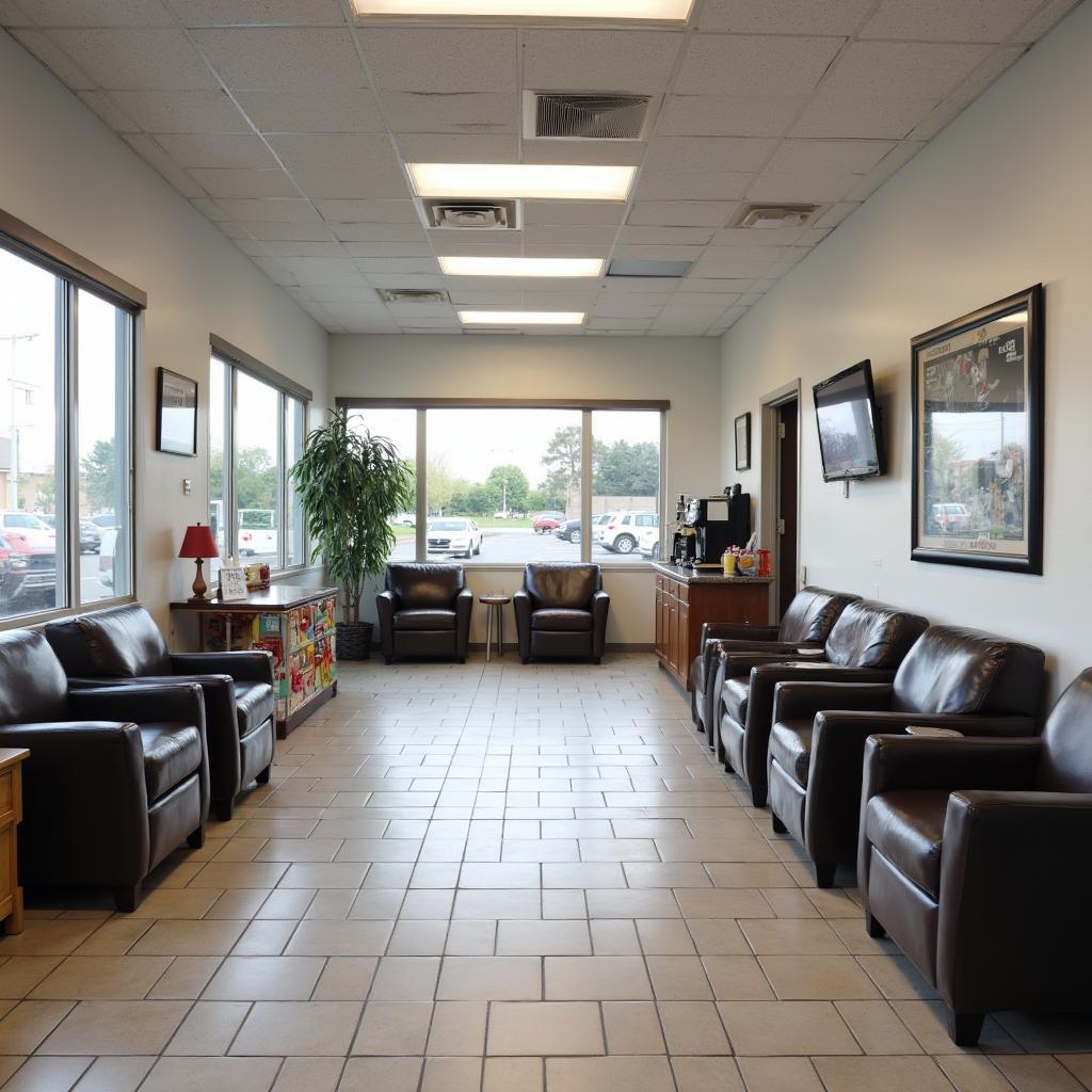 Ken's Auto Service Customer Waiting Area