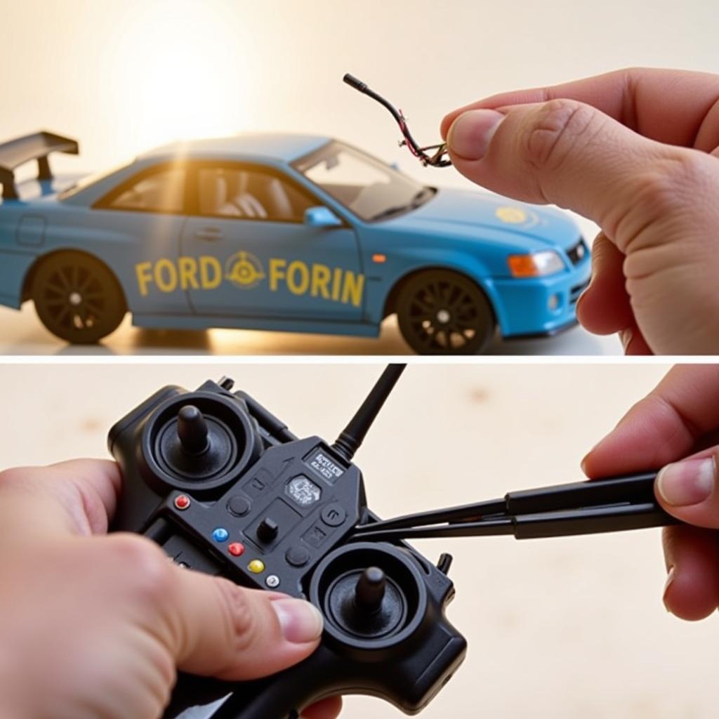 Repairing the Antenna of a Kid's Remote Control Car Remote