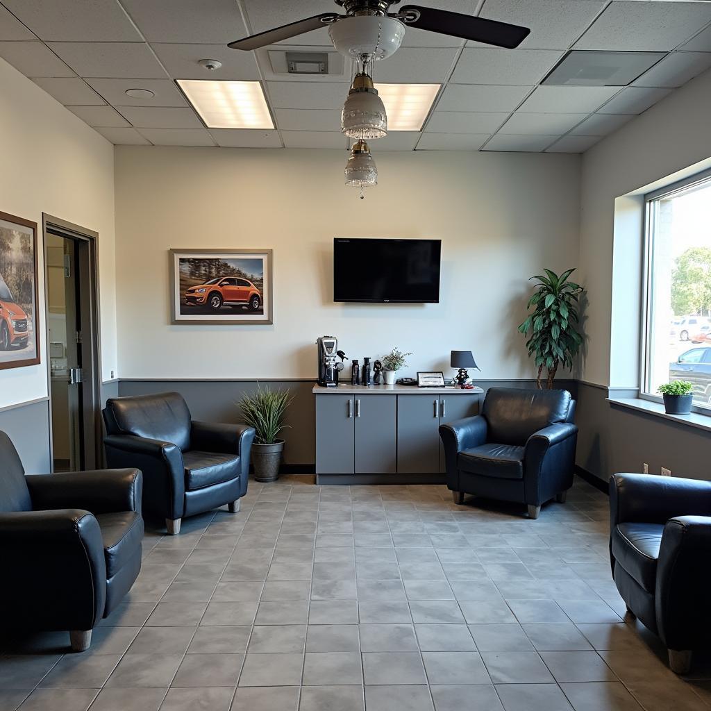 Kingston auto service customer waiting area