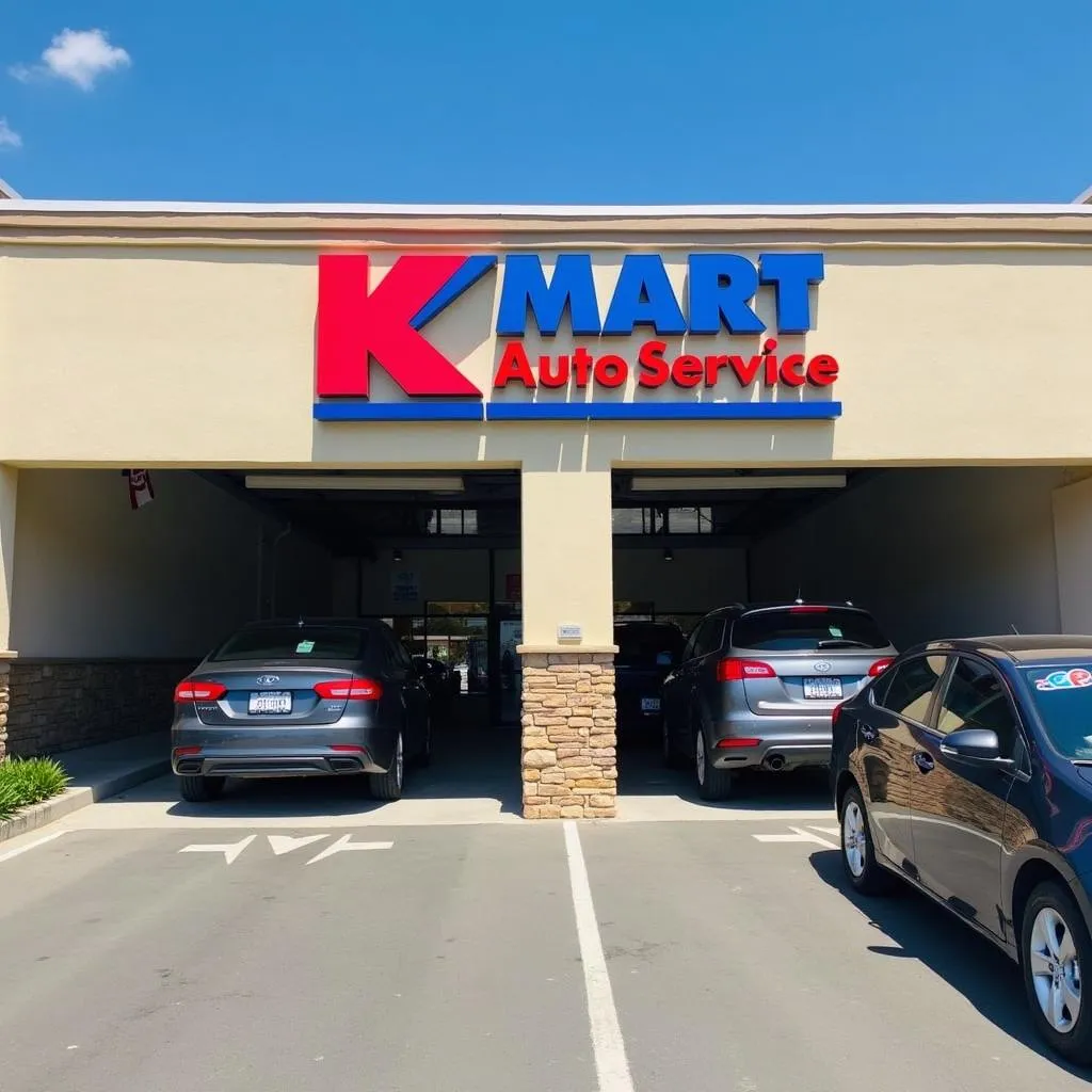 Kmart Auto Service shop front