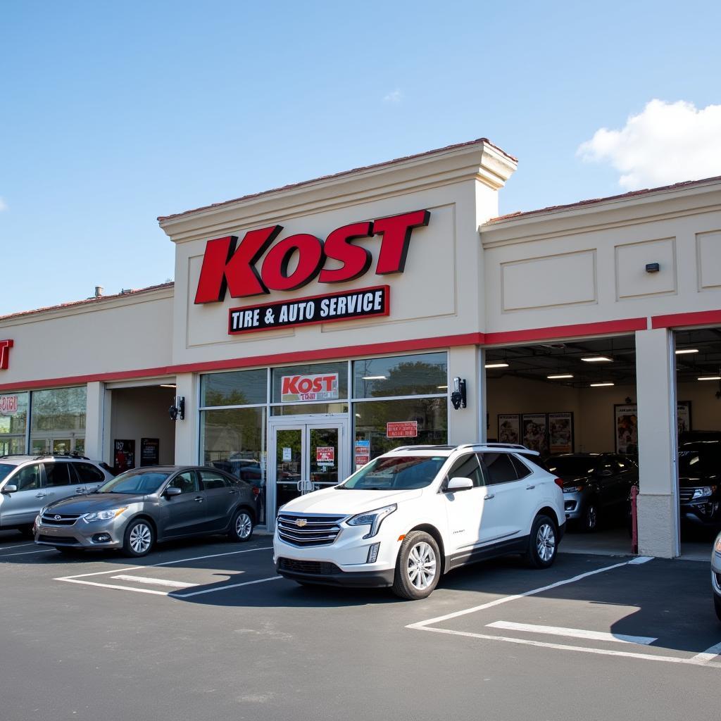 Kost Tire & Auto Service Shop Front