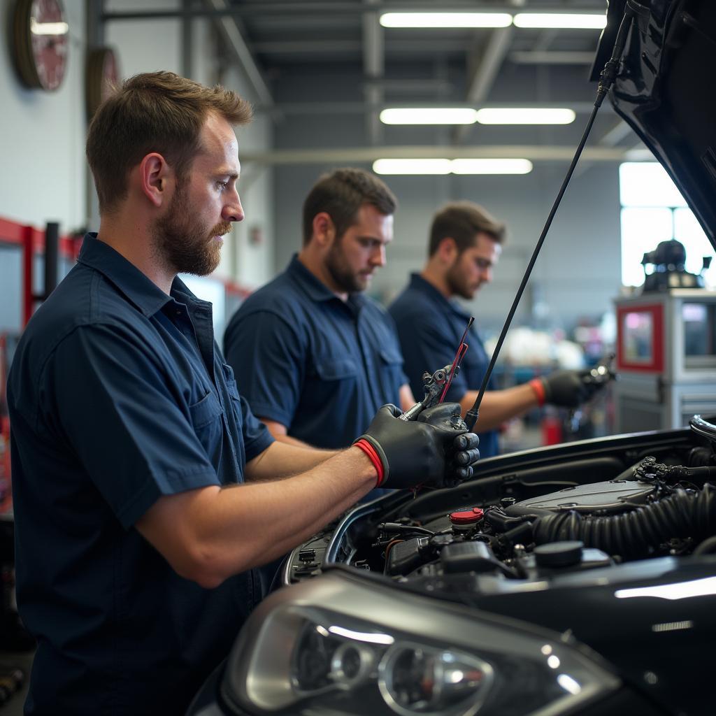 Skilled Technicians at K&Z Auto Repair Service