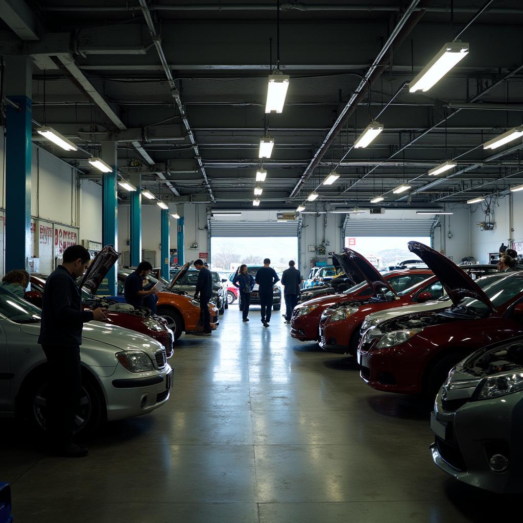 Car repair shop in La Garde