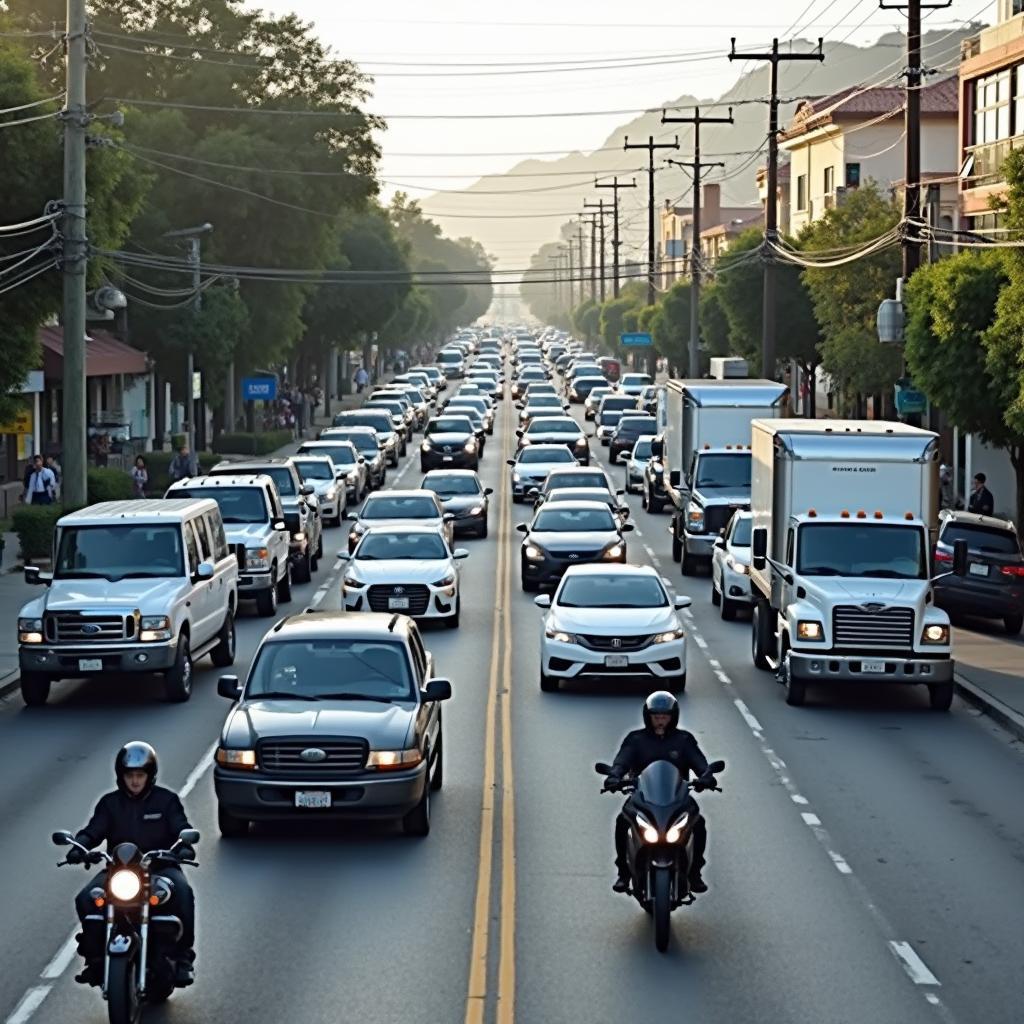 La Puente Traffic