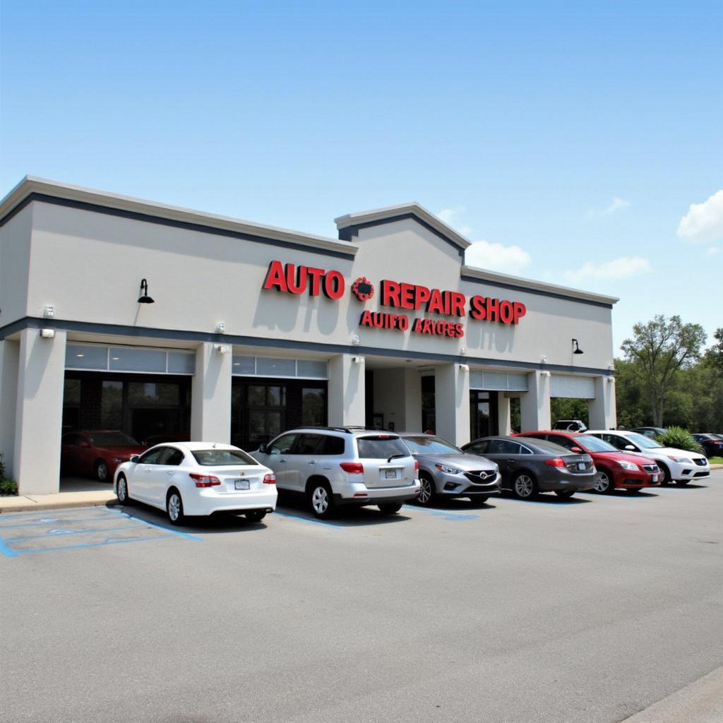 Lakeland Auto Repair Shop Exterior