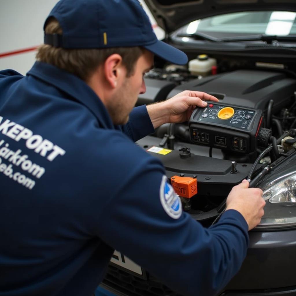 Lakeport Mechanic Performing Engine Repair