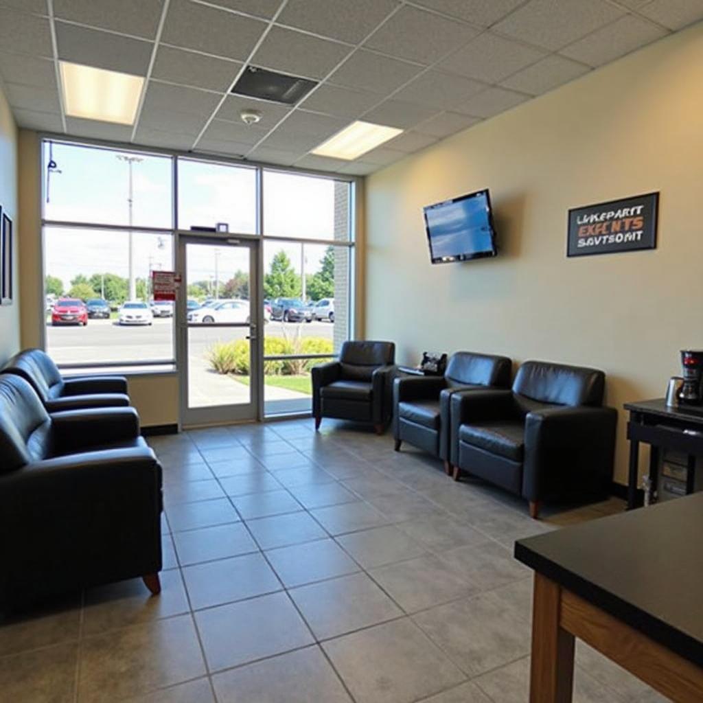 Comfortable Customer Waiting Area at Lakeport