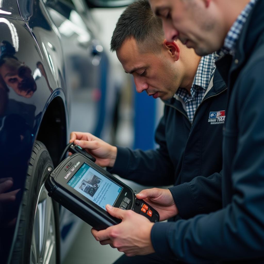 Lamar Tire & Auto Service Technician Working