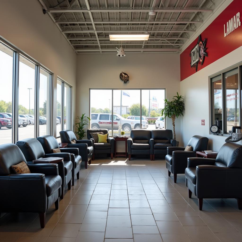 Lamar Tire & Auto Service Waiting Area