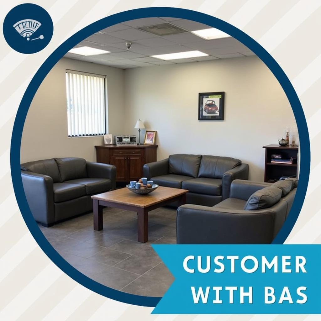 Comfortable Customer Waiting Area