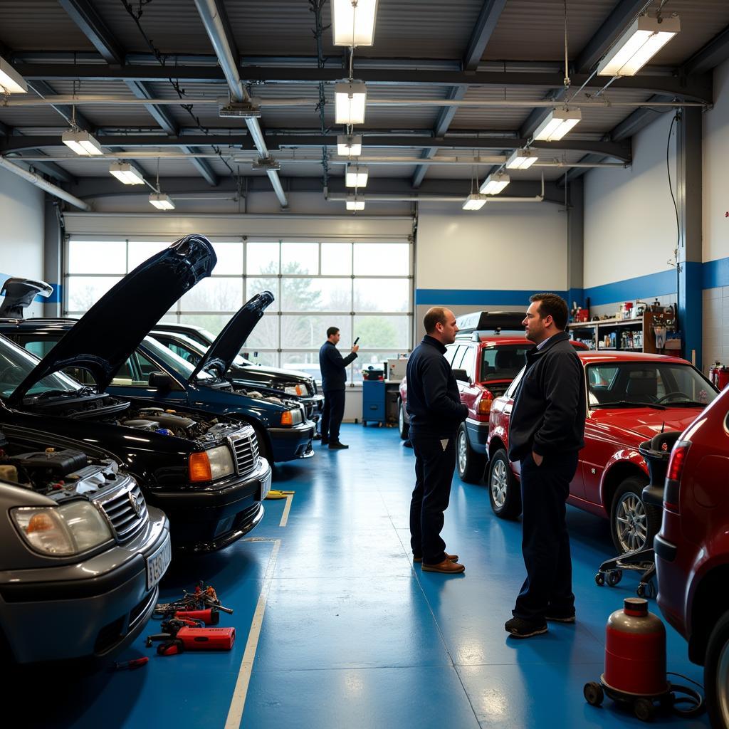 Car repair shop in Luxembourg