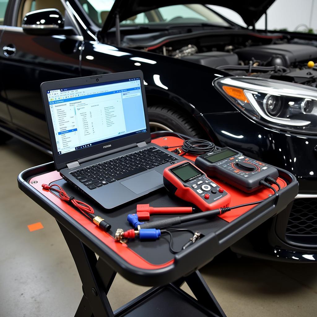 Specialized diagnostic tools for luxury vehicles