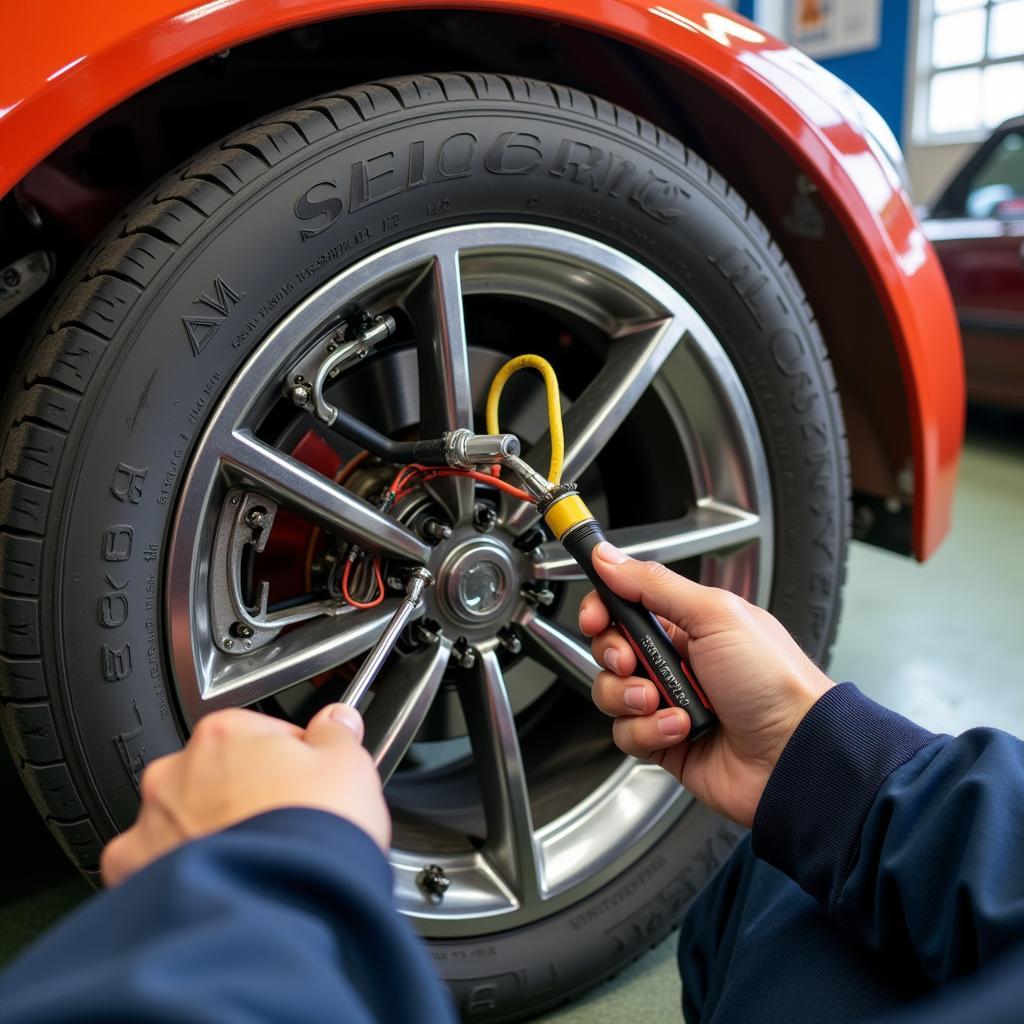 Repairing the Electromagnetic System of a Wall Climbing Car