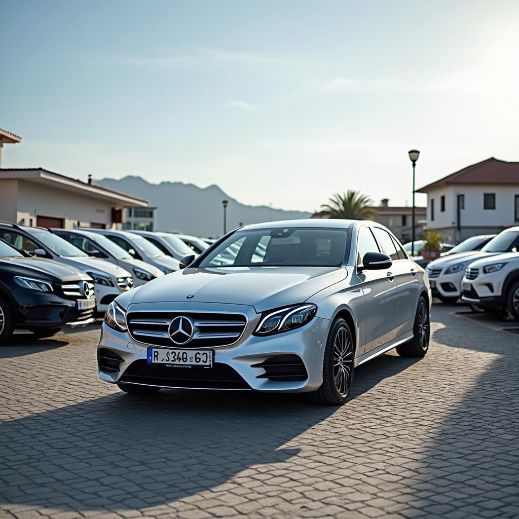 Diverse car fleet at Malbes Service Srl