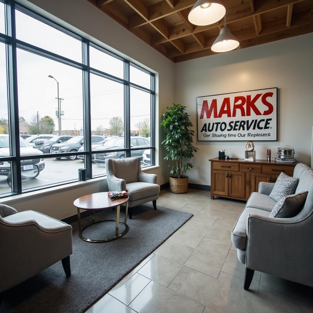 Marks Auto Service Waiting Area