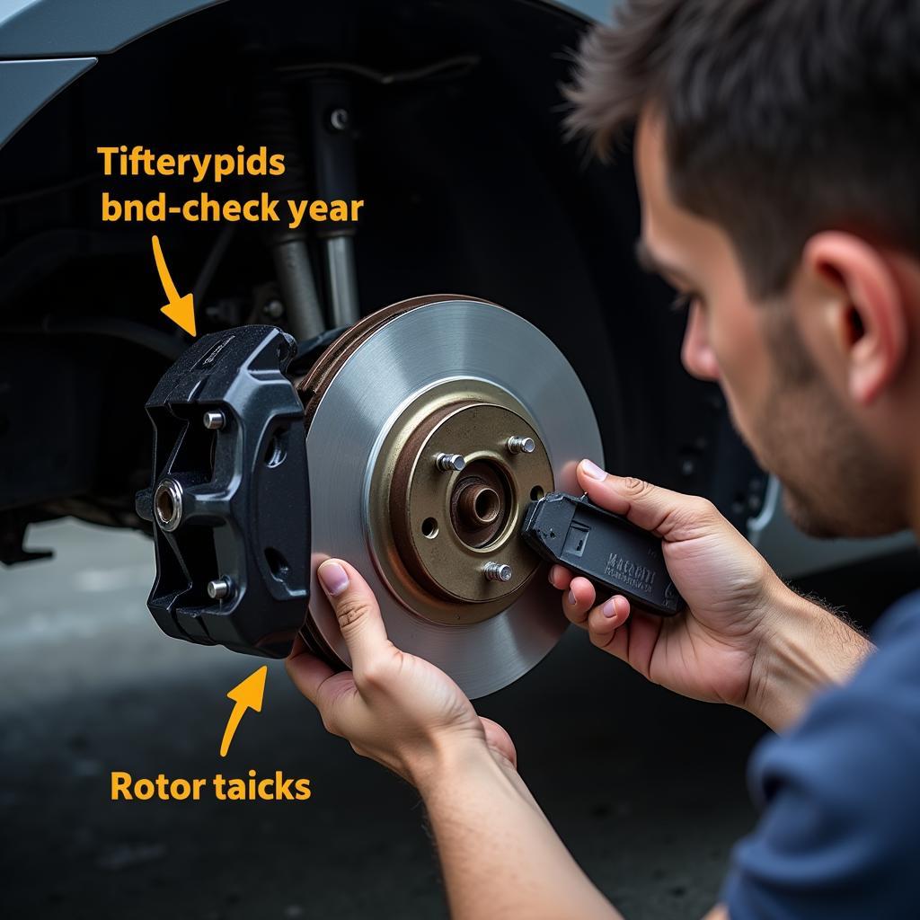 Maruti Ciaz Brake Inspection