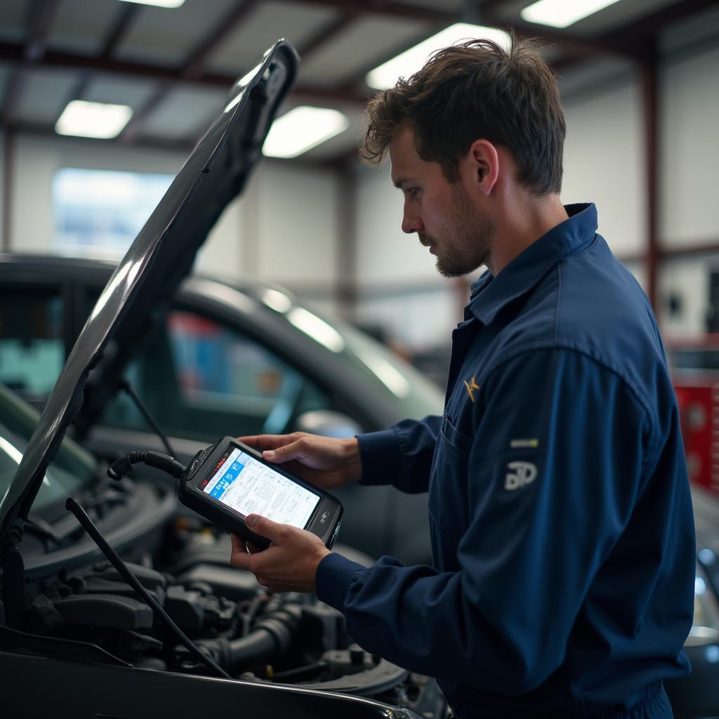 Car Diagnostic on Austin St