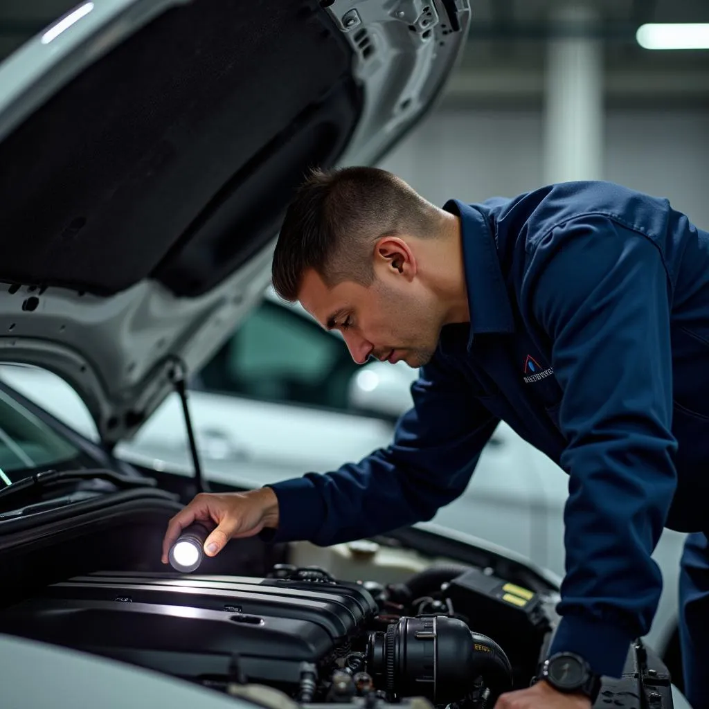 Inspecting a Seized Car