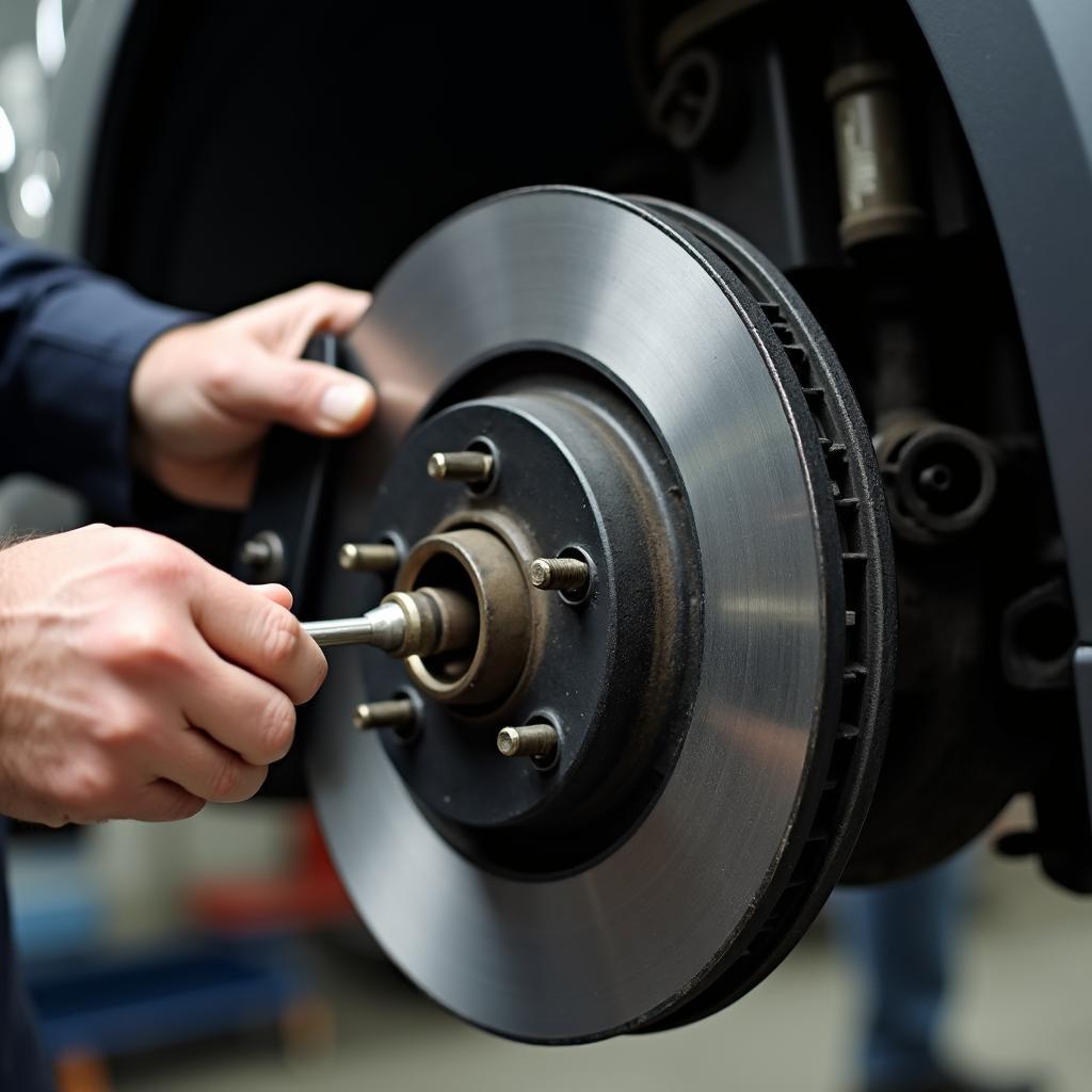 Car Brake Inspection