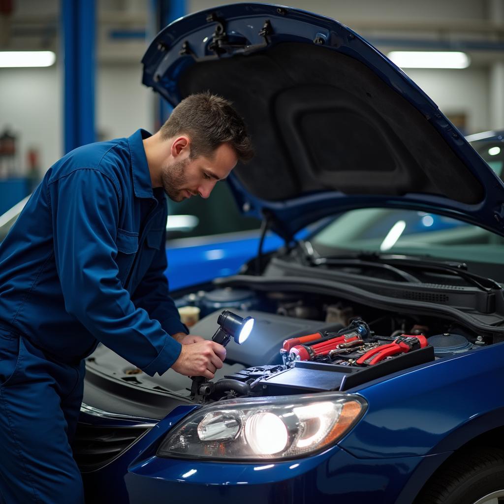 Car Engine Inspection