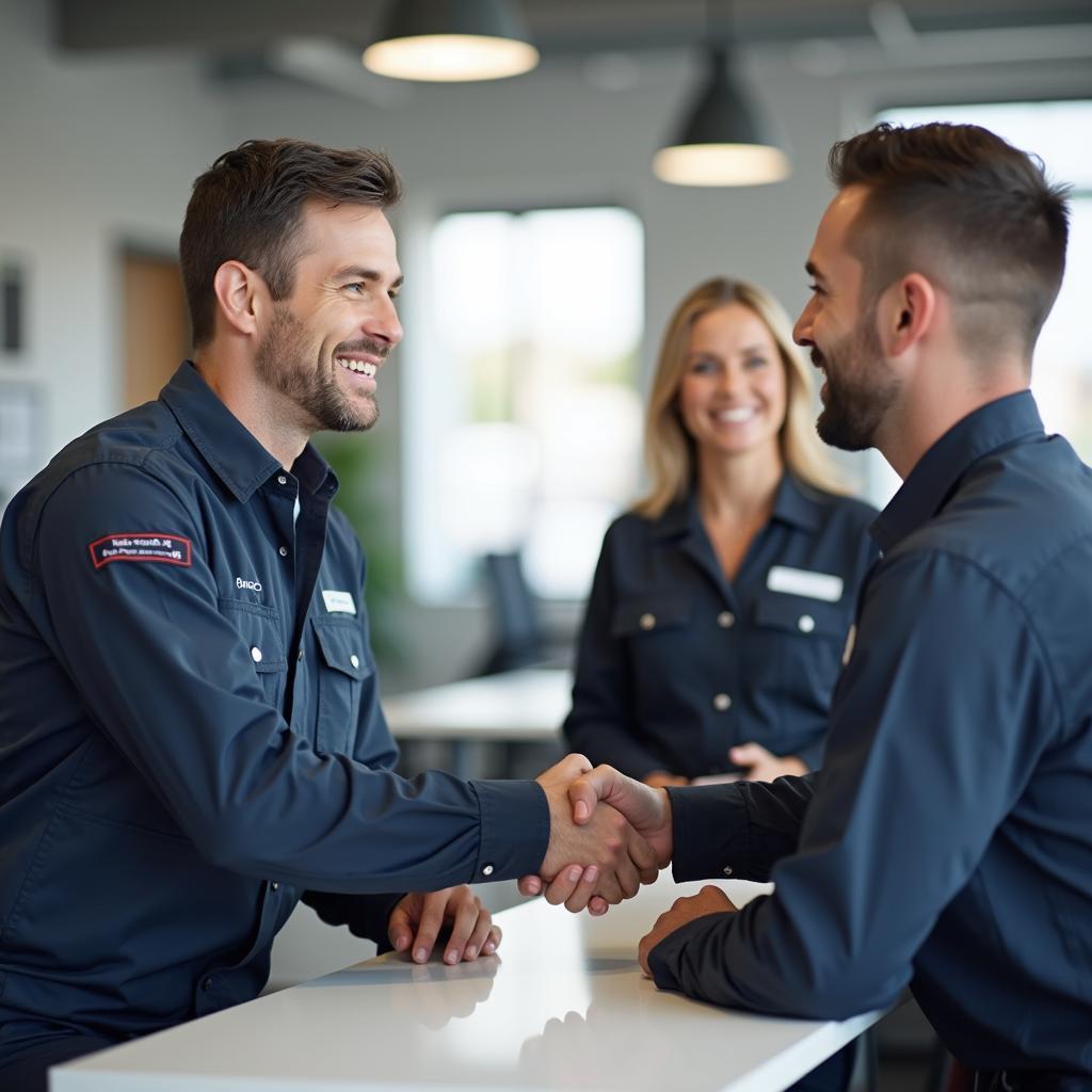 Mechanic Job Interview in Hurricane