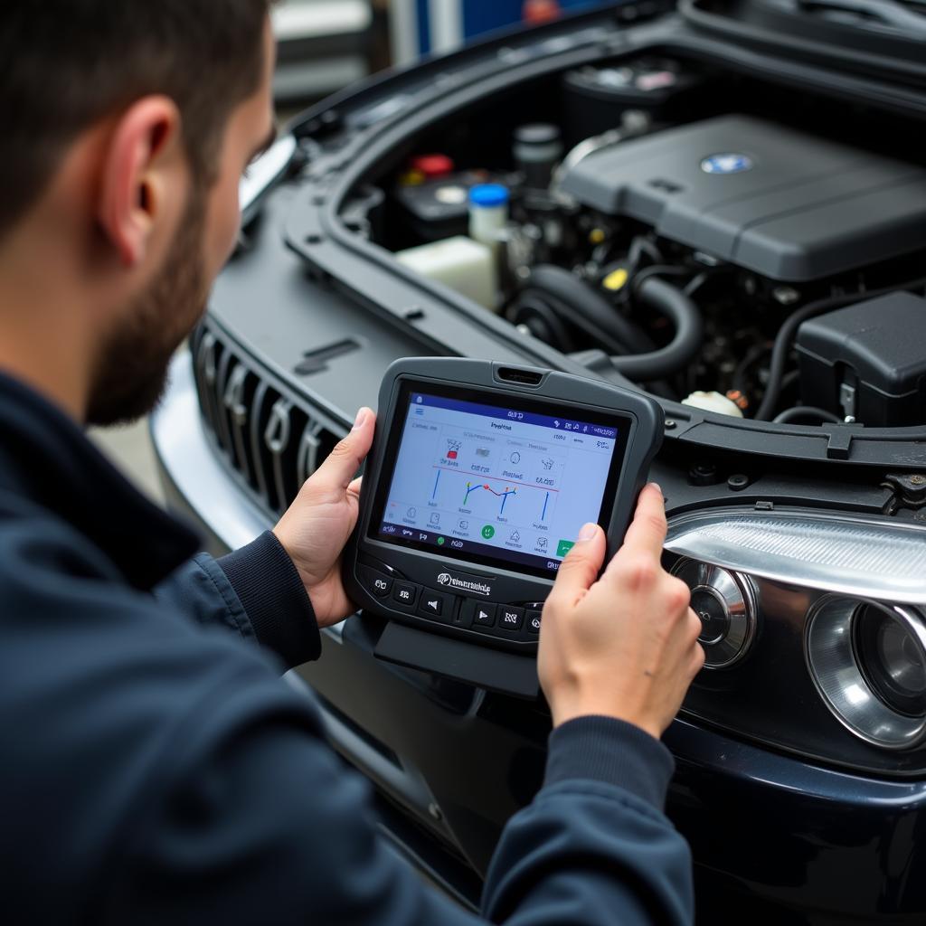  Modern diagnostic equipment in use