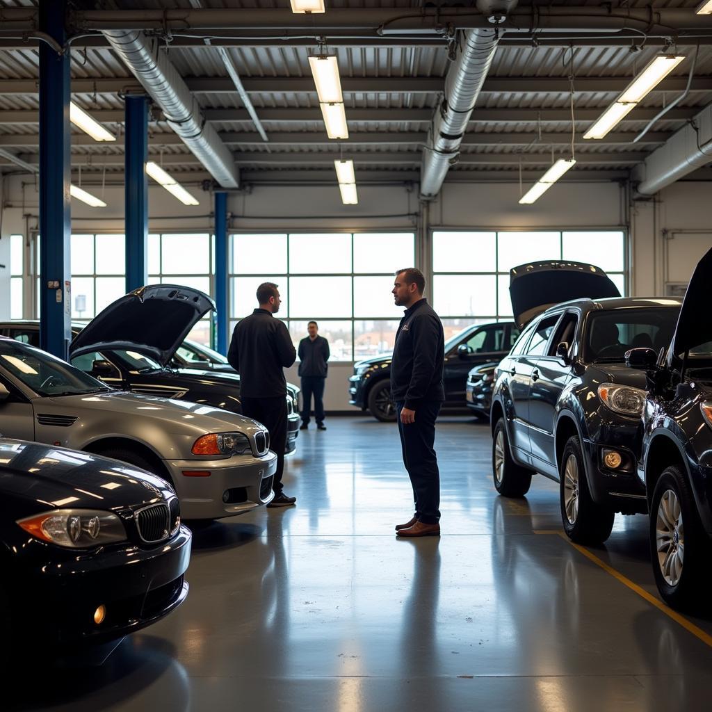 Modern Auto Shop in Merrillville