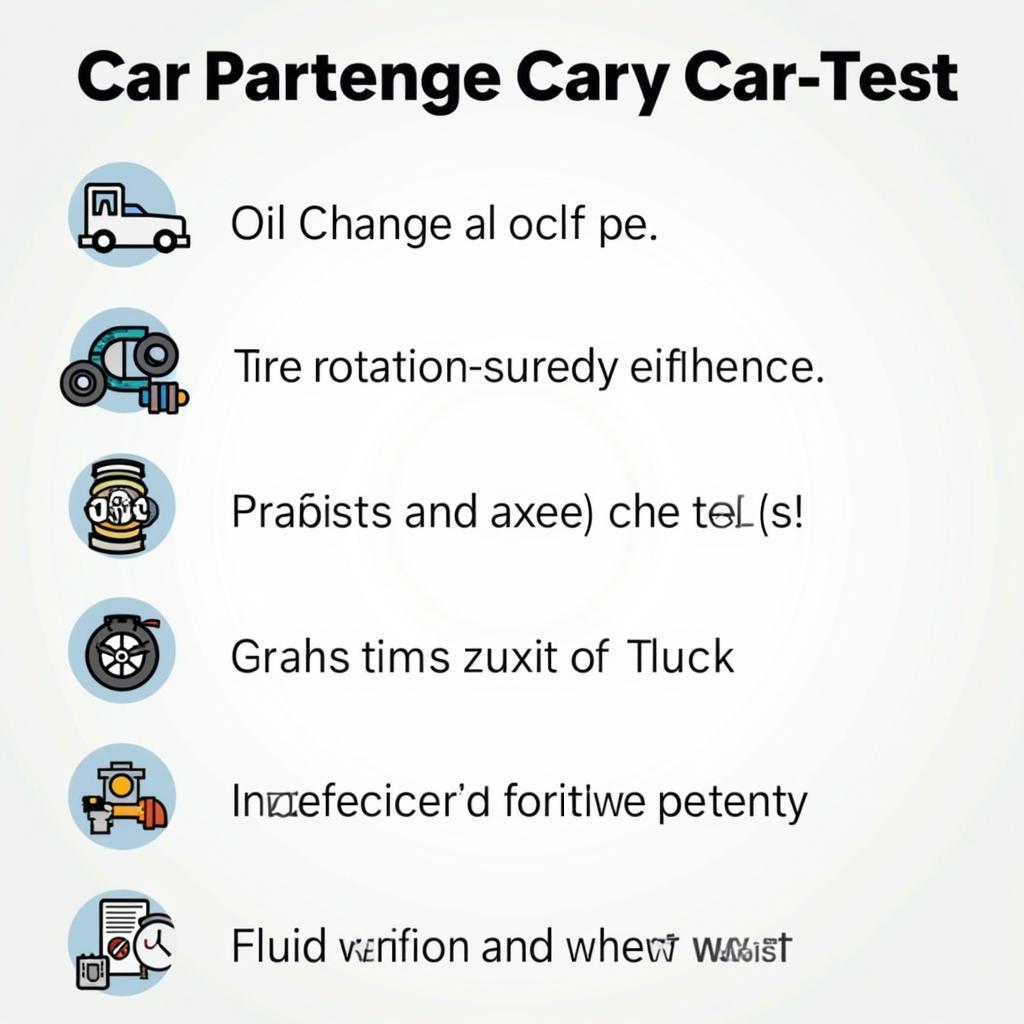 Car Maintenance Checklist