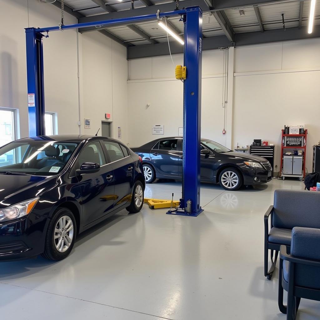 Milwaukie Auto Repair Shop Interior