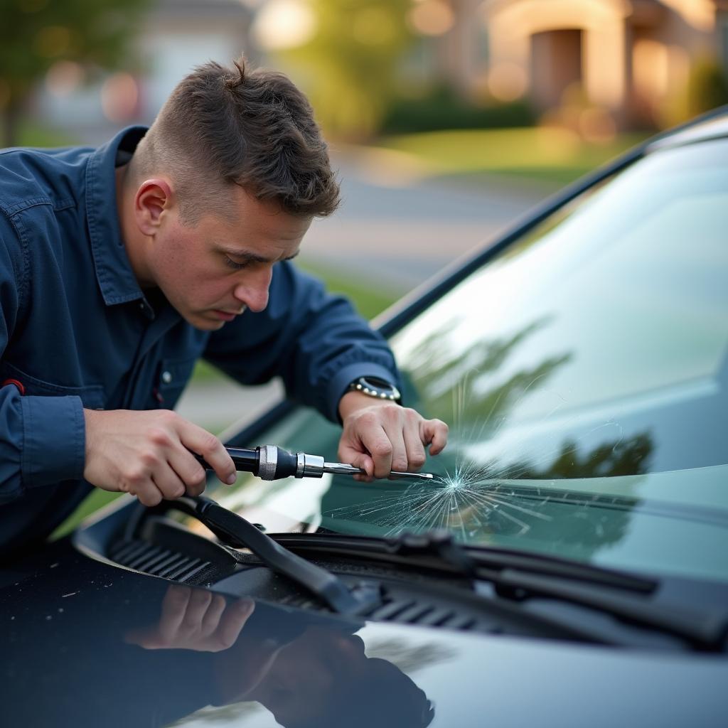 Mobile Auto Glass Repair Service in Anoka County