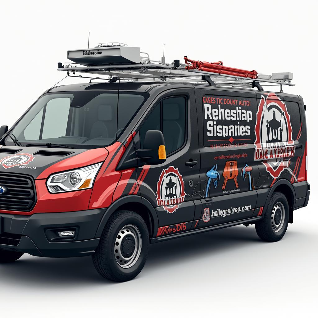 Mobile Auto Locksmith Service Vehicle