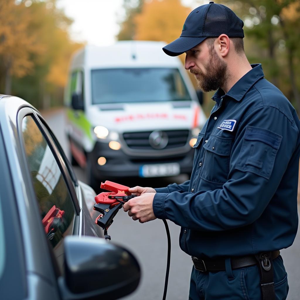 Mobile Jump Start Service