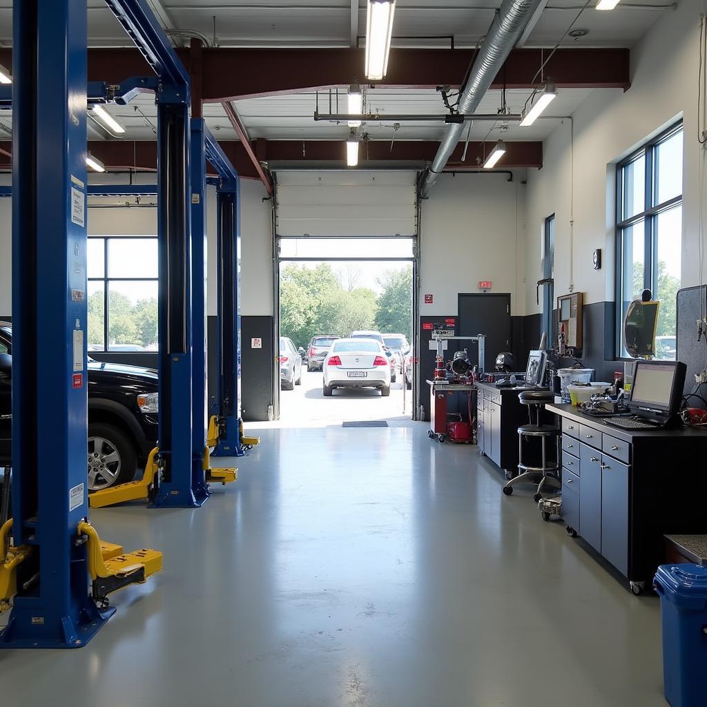 Modern Auto Repair Shop