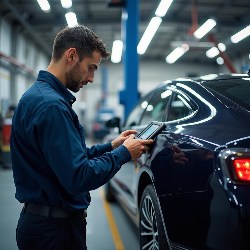 Modern Auto Repair Shop