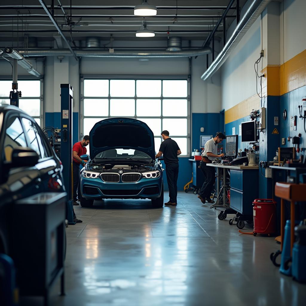 Modern Auto Repair Shop