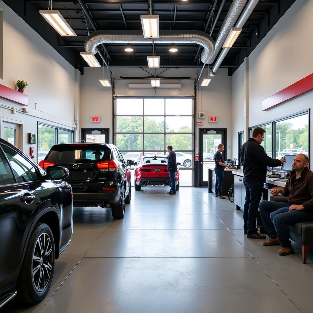 Modern Auto Service Shop Smithfield Rd