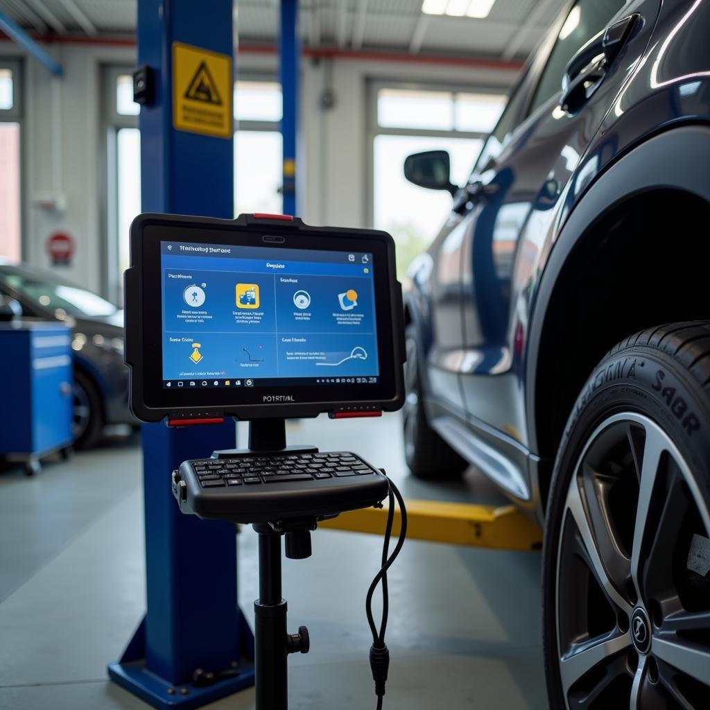 Modern Diagnostic Equipment in Auto Service Osterode