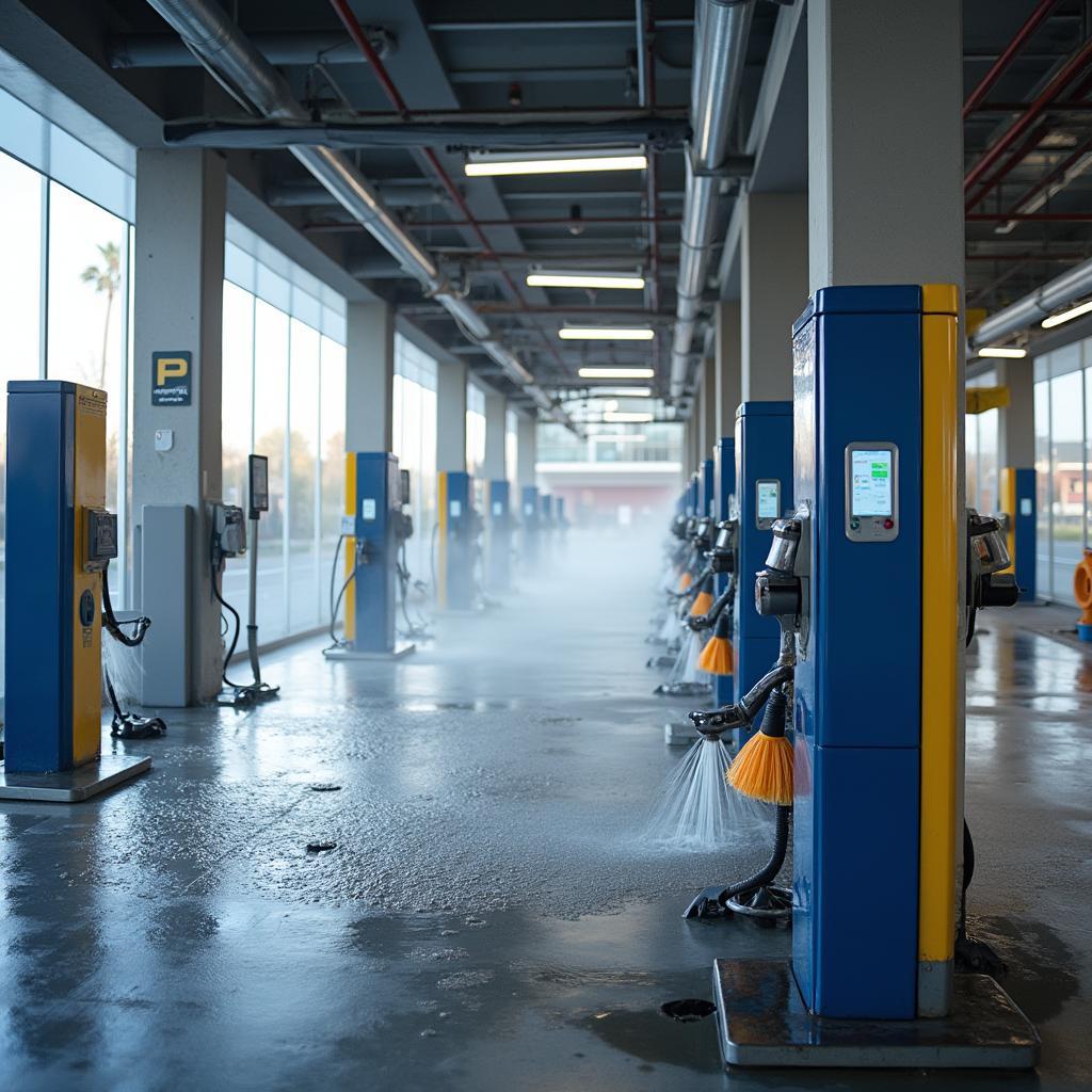 Self service car wash equipment