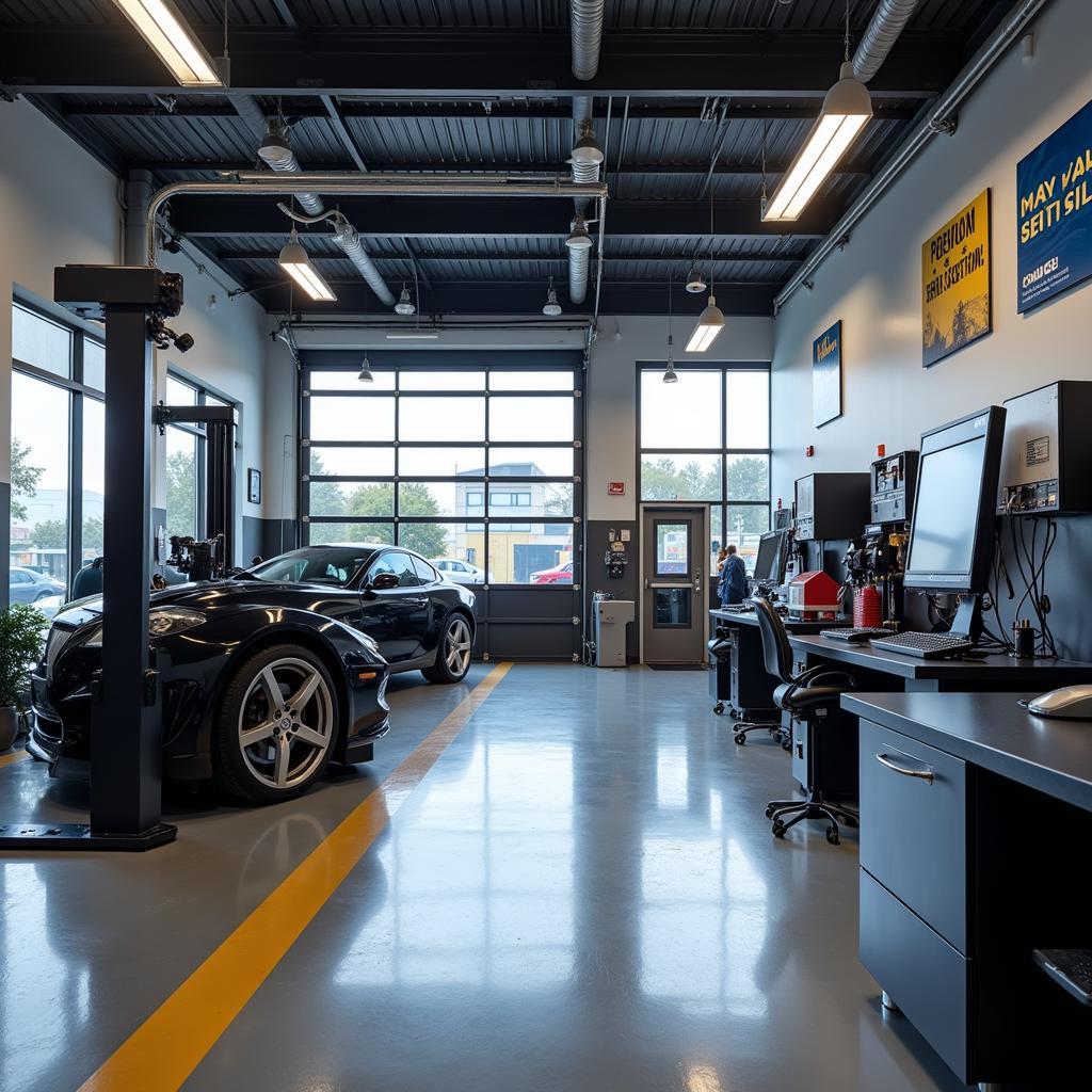 Modern Tire Service Center Equipment